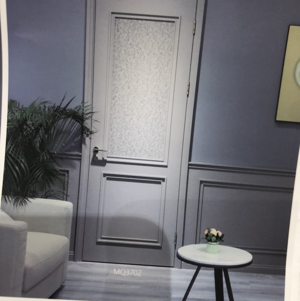 名雅居无漆木门进户门