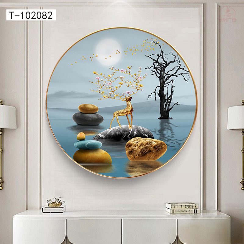 铝合金晶瓷晶贝圆形麋鹿系列70*703️⃣