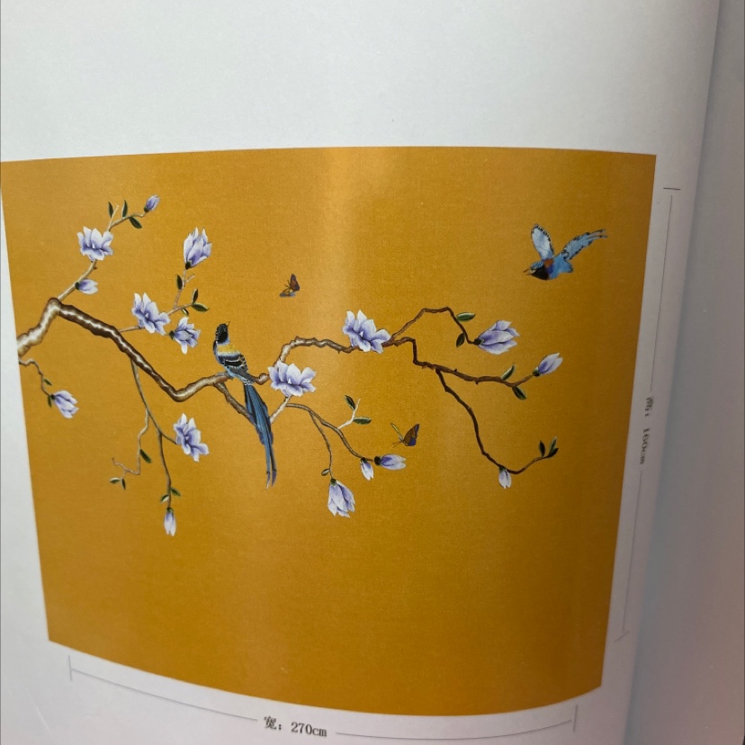 墙布/欧式/刺绣细节图