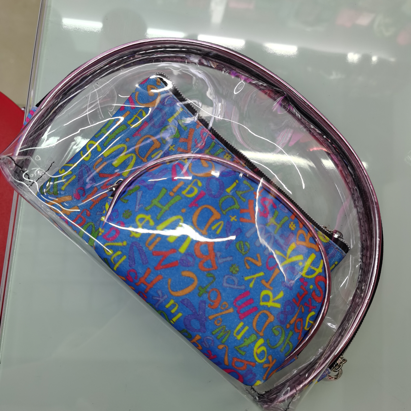 半圆三件套化妆品包