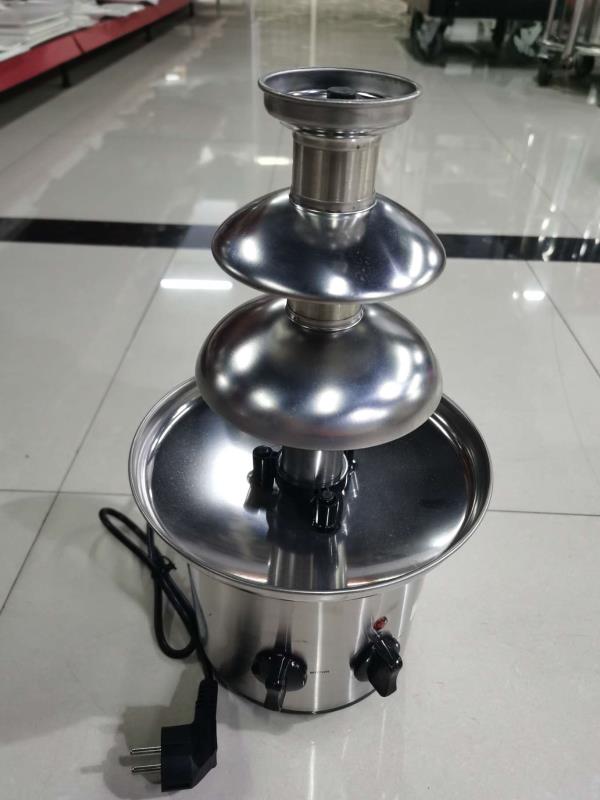 Three-layer chocolate fountain machine detail image 1