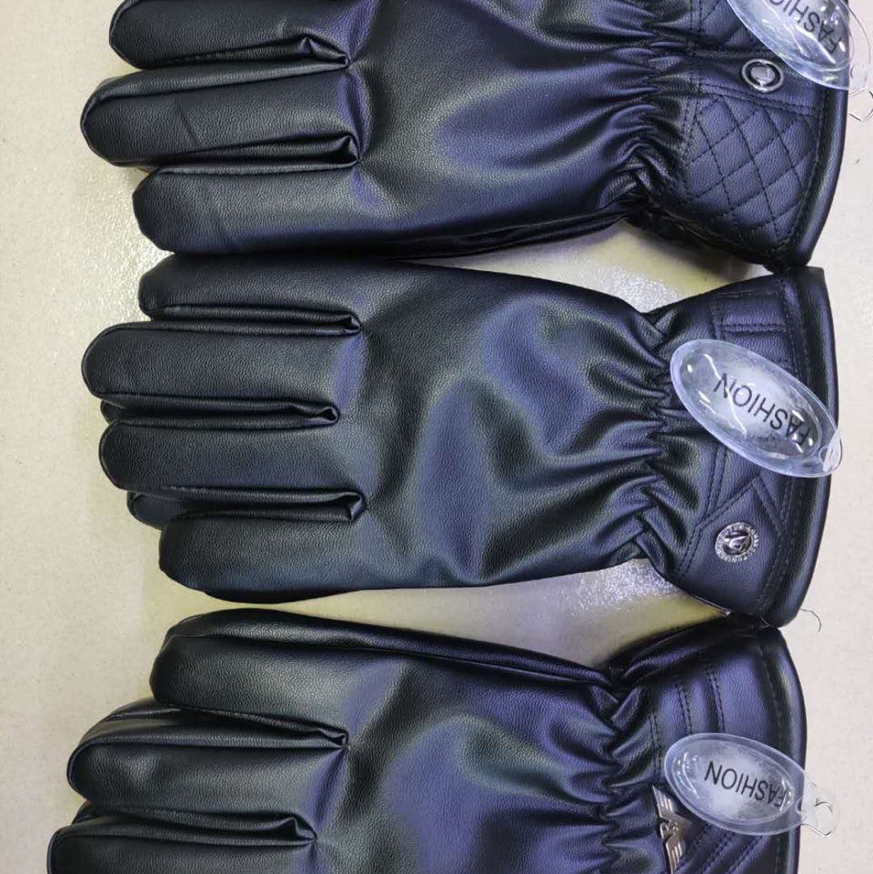 Young adult student gloves for men winter warm new sports plus fleece cotton gloves for men