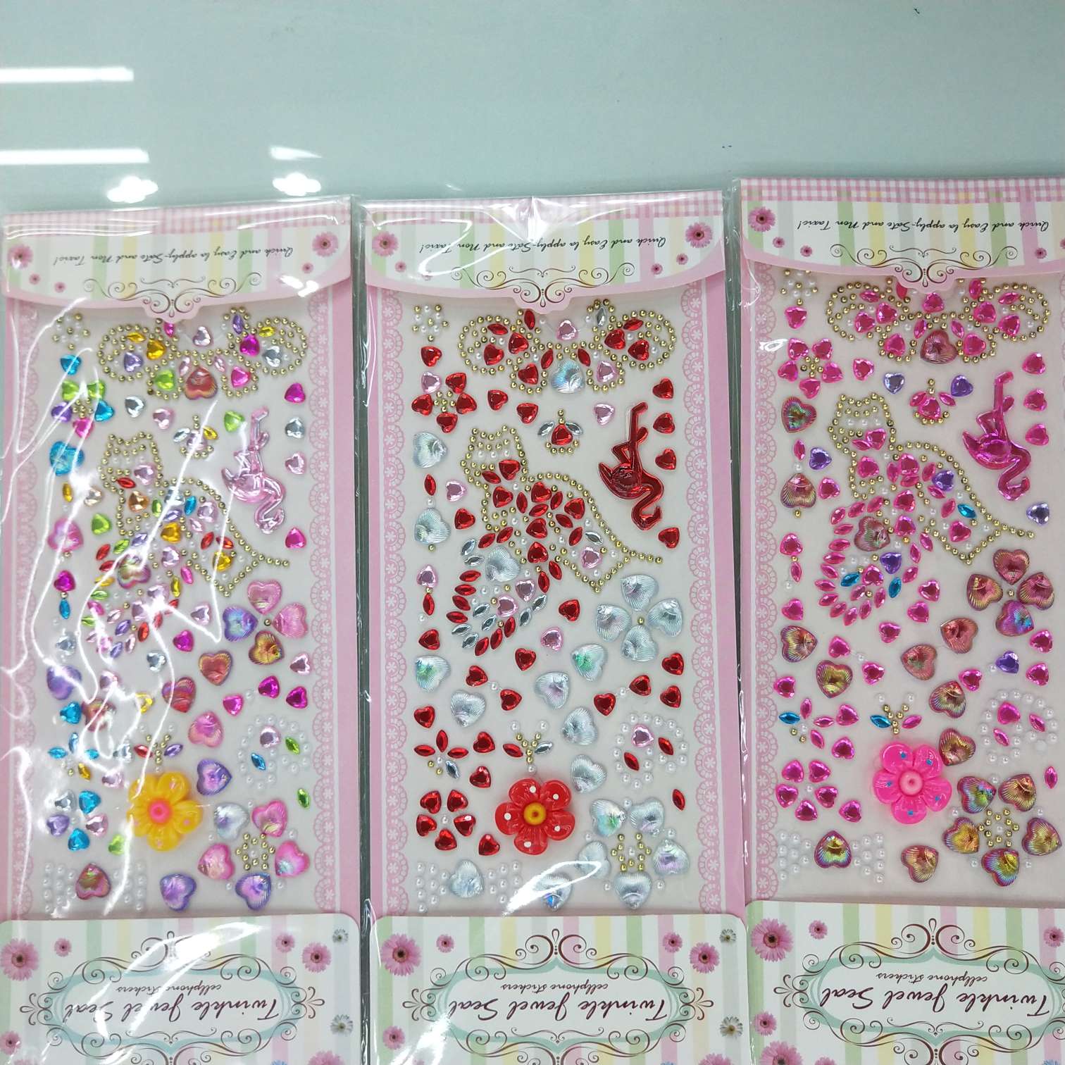 创意贴纸实物图