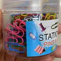 Plastic coated paper clip, color paper clip