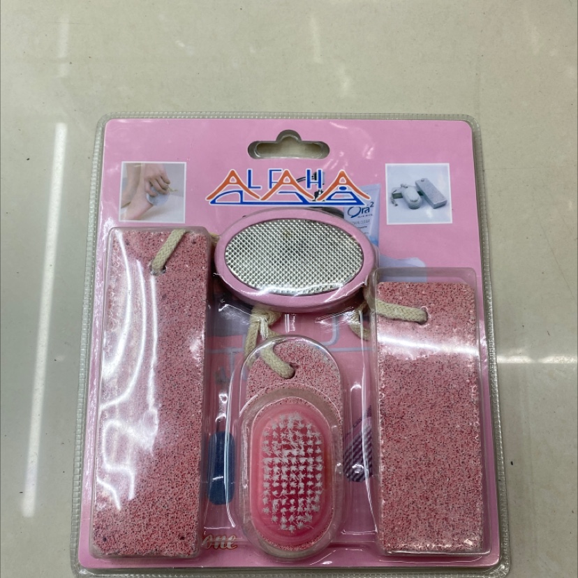 不伤脚不锈钢磨脚器磨脚石 去死皮修脚工具 搓脚板磨脚板搓脚器1