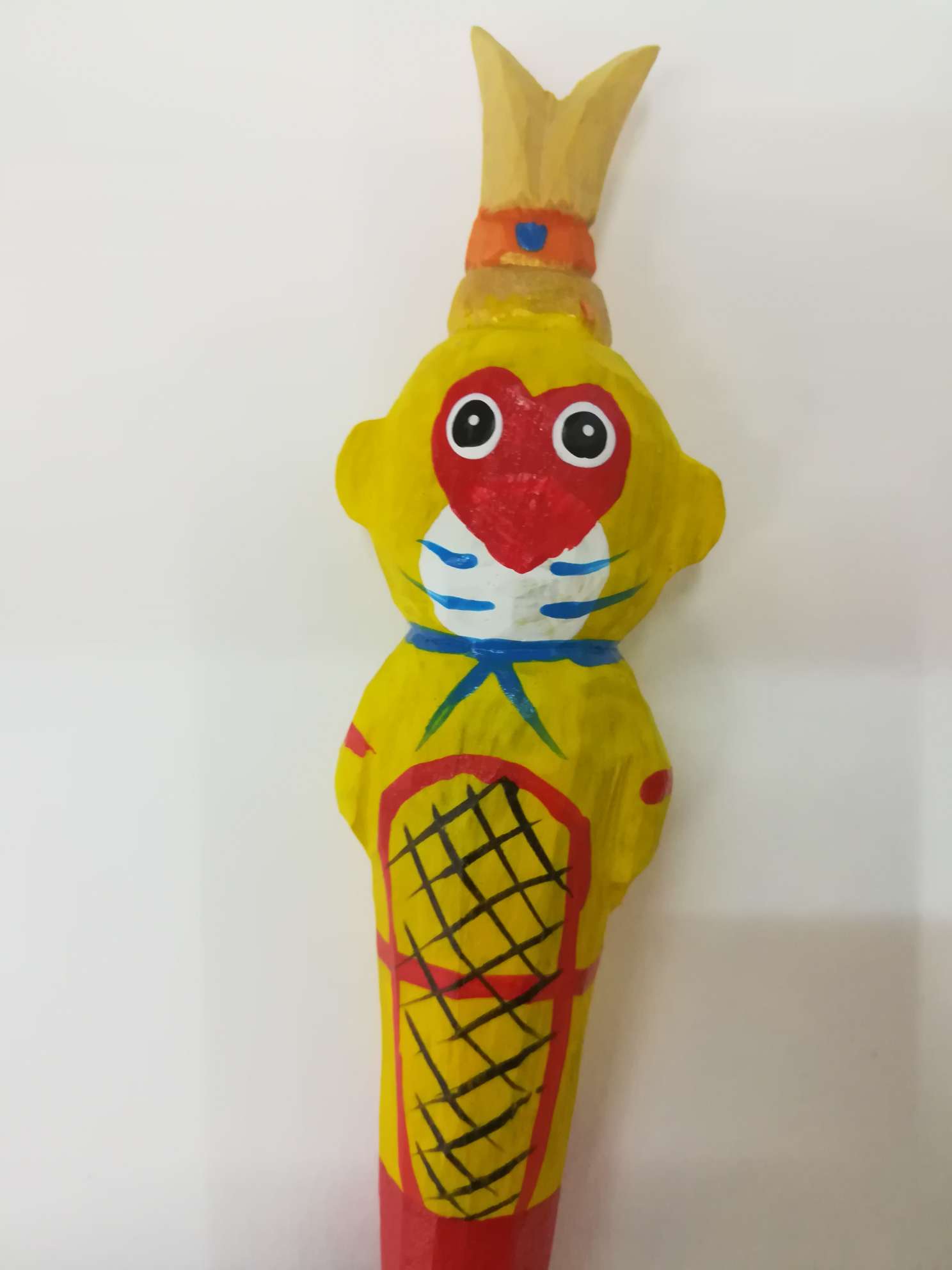 纯手工木头雕刻仿真孙悟空工艺礼品旅游纪念品圆珠笔详情图4