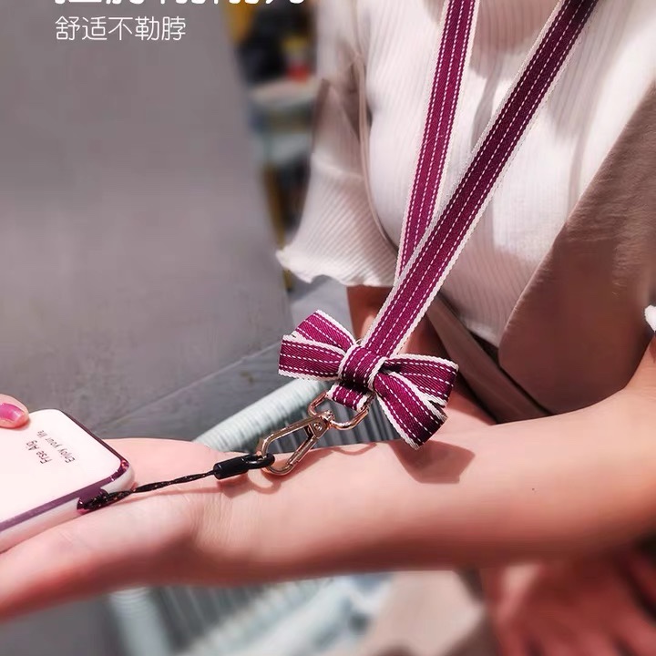 手机挂绳挂脖长款挂链宽布带子网红女款不勒脖苹果oppo华为vivo小米手机壳挂件可拆卸吊坠钥匙工牌u盘防丢绳