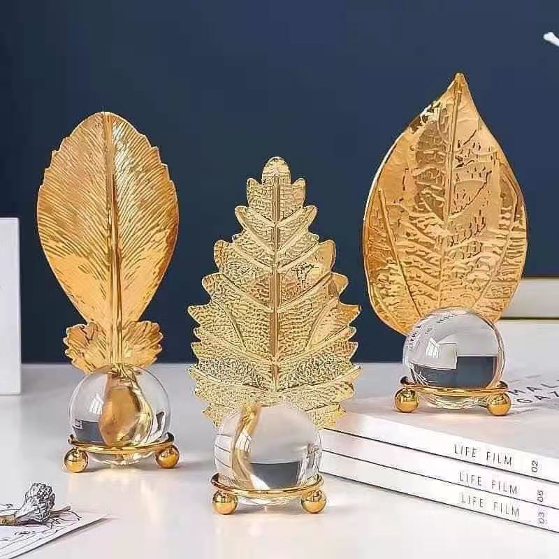 宇萱铁艺中东风格家居装饰摆件金属工艺品铁艺水晶球摆件品67