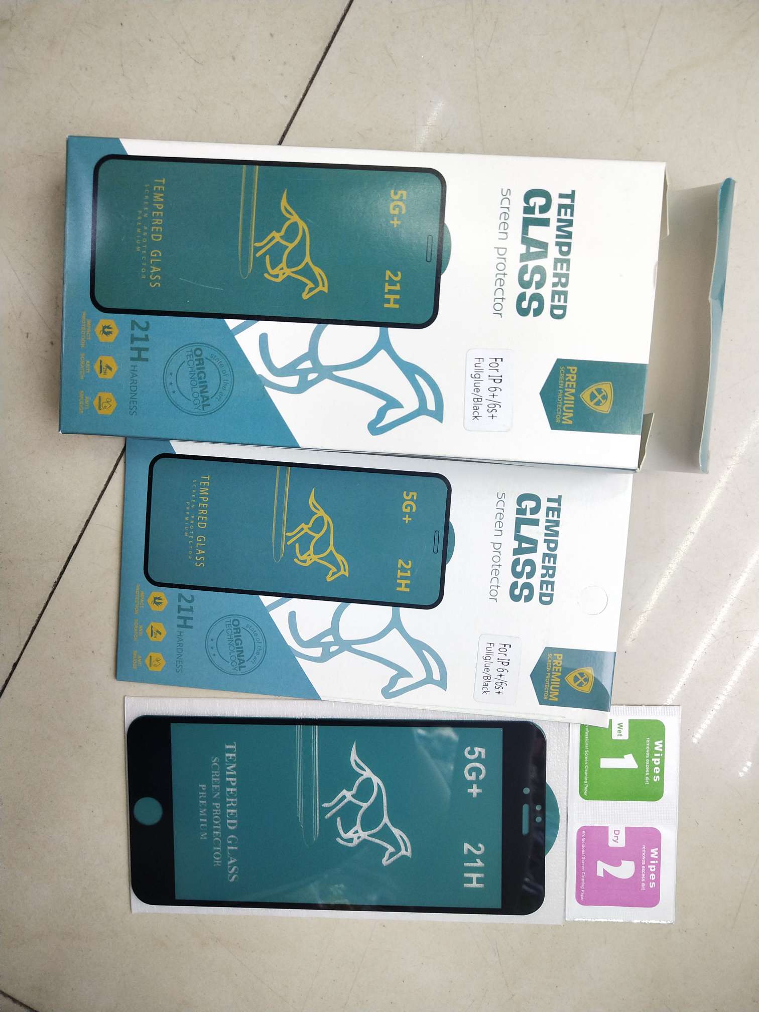 千里马丝印二强钢化膜 手机钢化膜 十合一包装详情图1