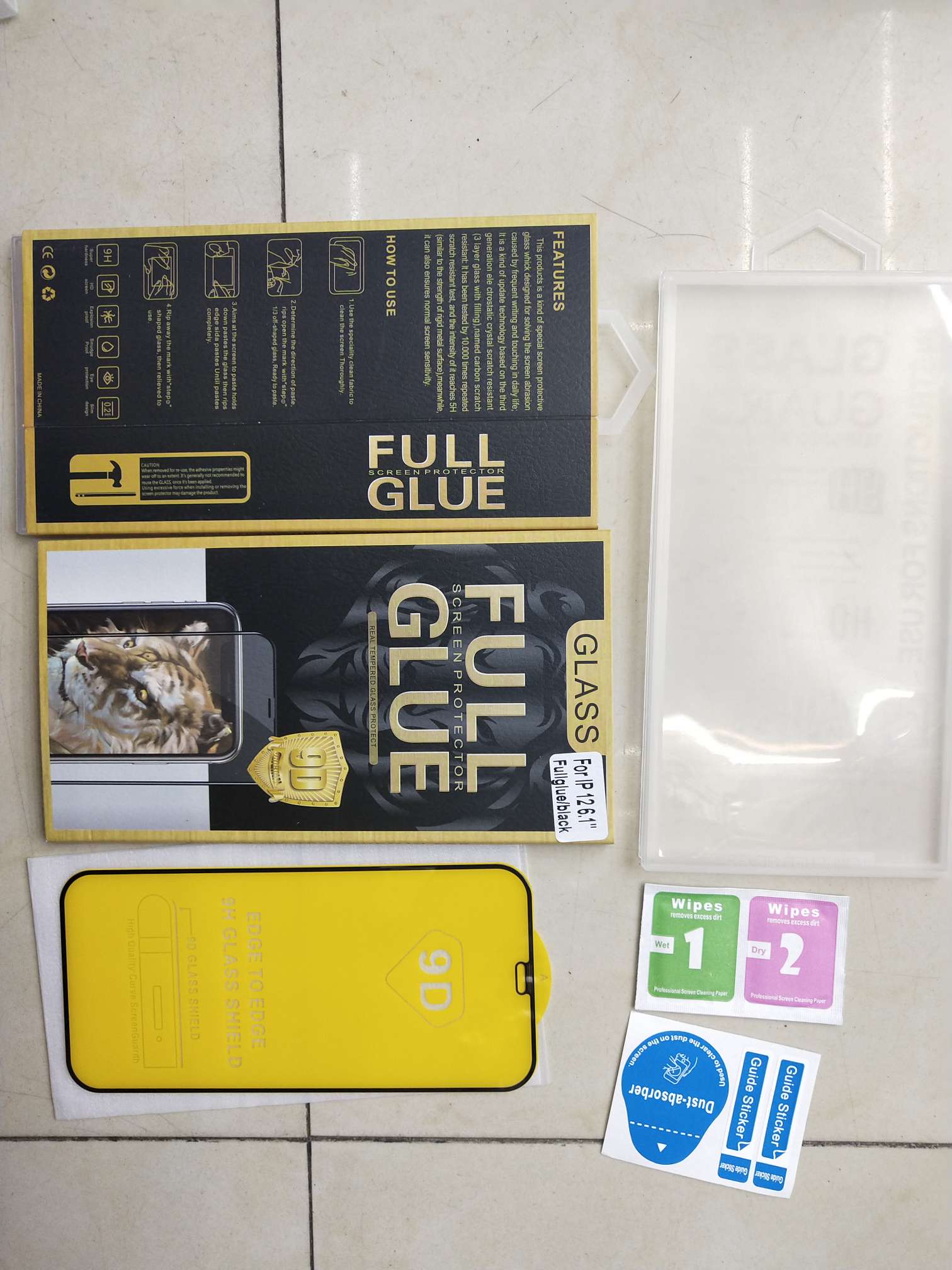 9D丝印二强钢化膜 9D手机钢化膜详情图3