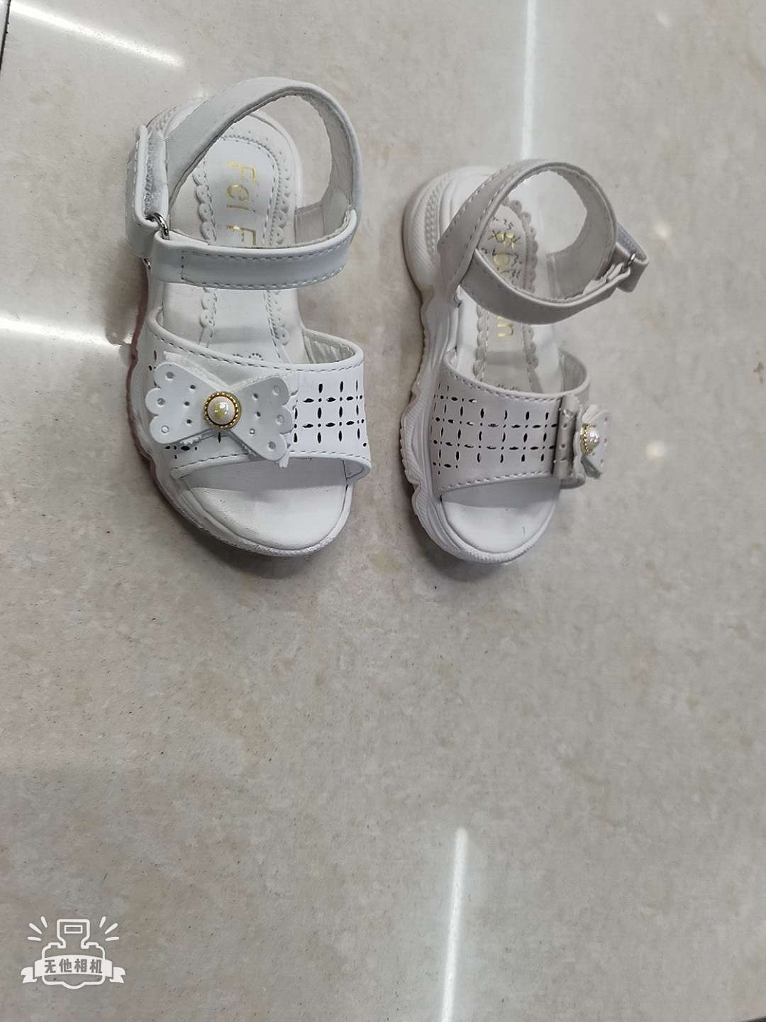 2023 Spring Children Students Perform Korean Version Of Girls' Bow Children's Sandals Leather Inner Casual Etiquette Shoes full figure