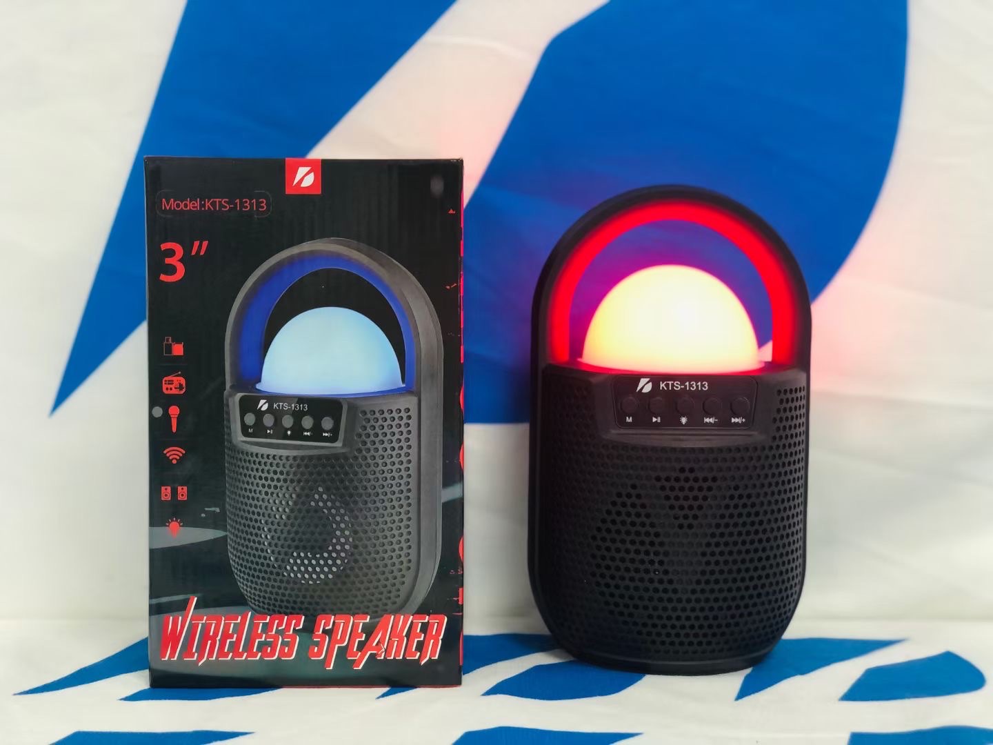 Портативная портативная акустическая магнитола в bluetooth kTS detail image 4