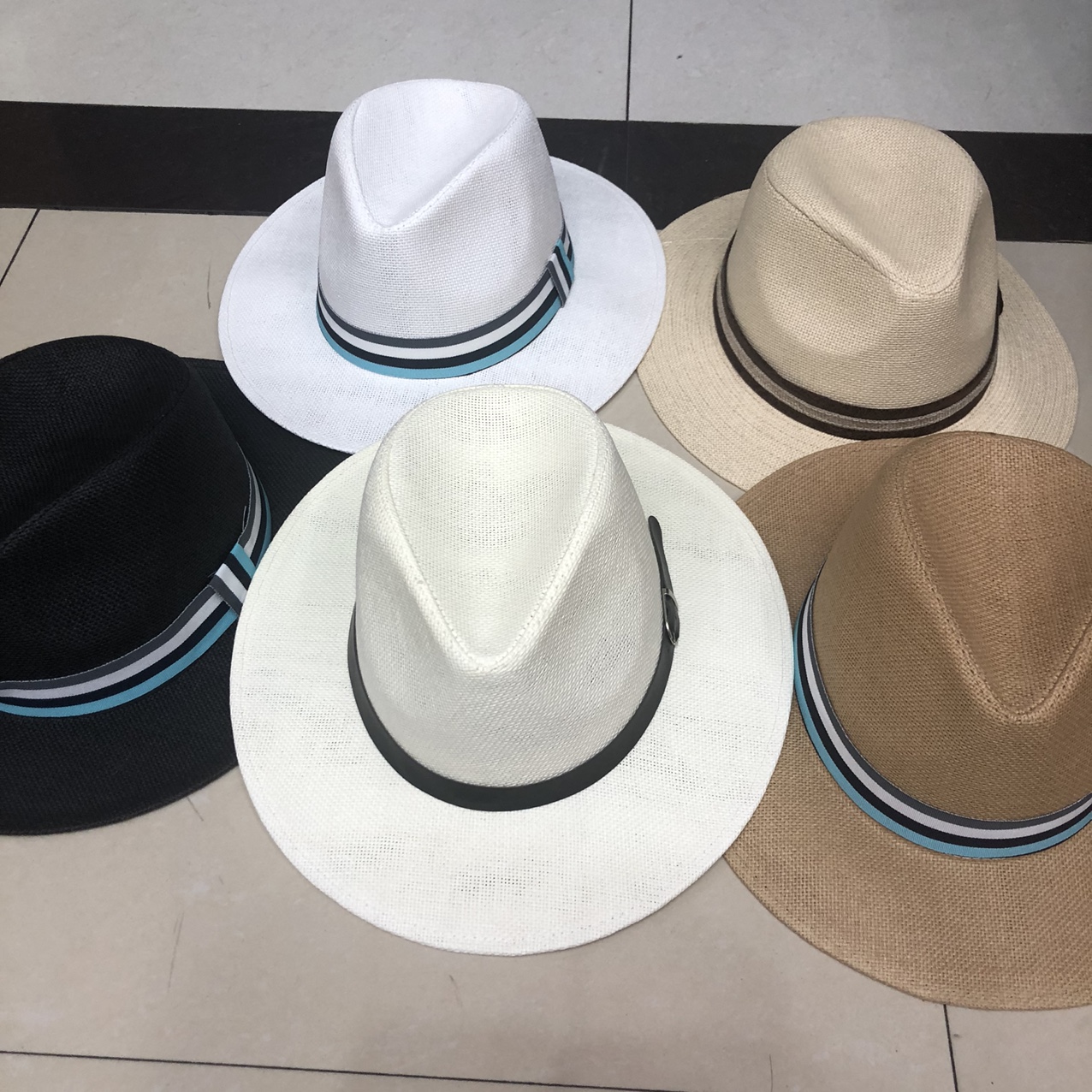 Flat Brim Top Hat 02