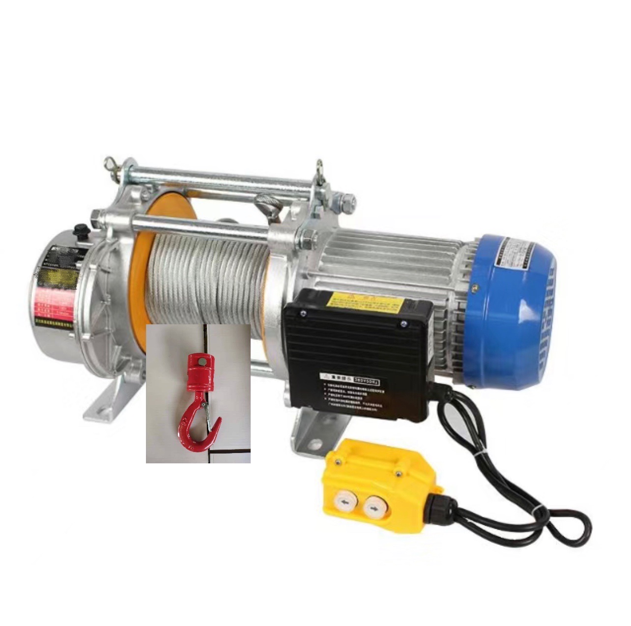 铝壳提升机 商场用电动葫芦 群吊 220V 380V 电机详情图1