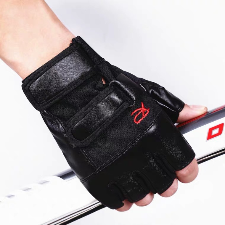 Half-finger gloves for men's autumn and winter fitness outdoor cycling tactical non-slip open-finger special forces gloves