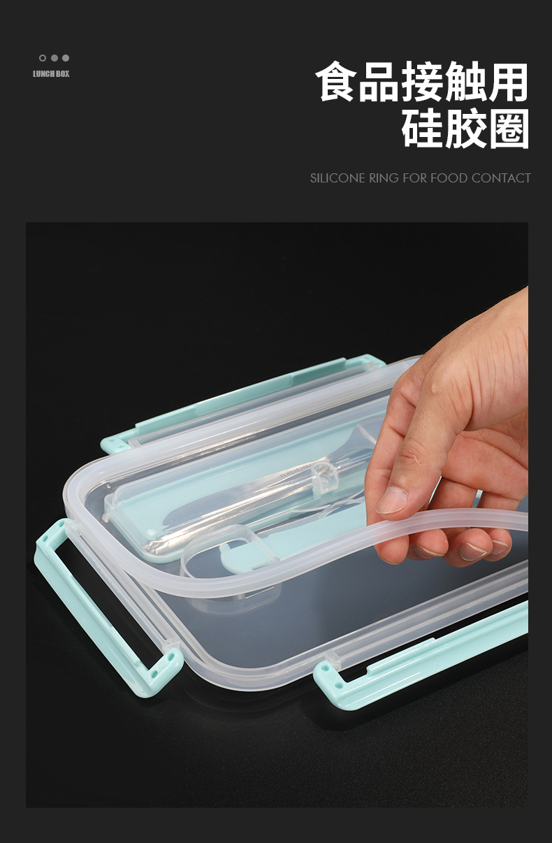 Student Lunch Box 304 Stainless Steel Portable Lunch Box Insulated Leakproof Sealed Lunch Box undefined
