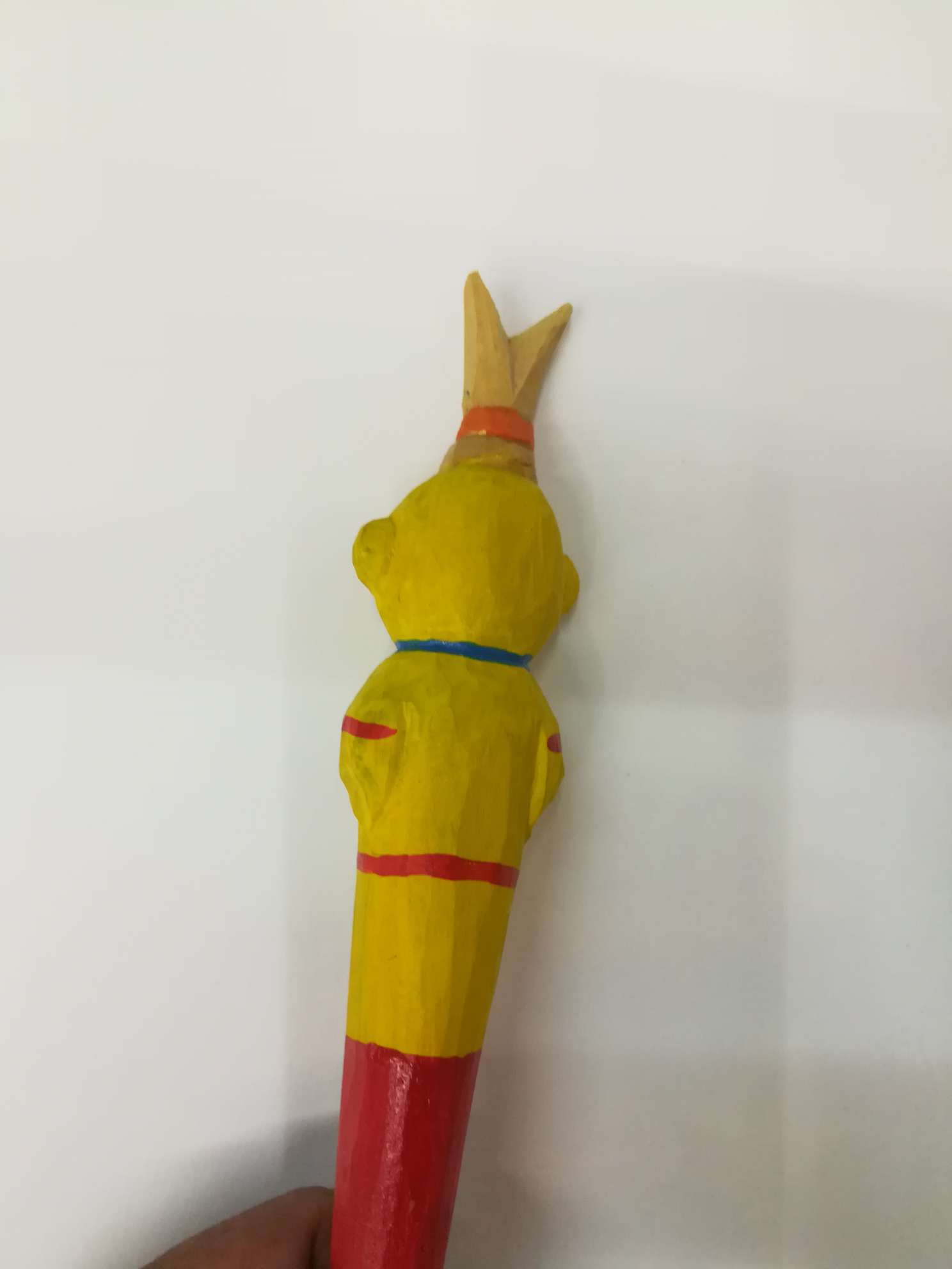 纯手工木头雕刻仿真孙悟空工艺礼品旅游纪念品圆珠笔详情图1