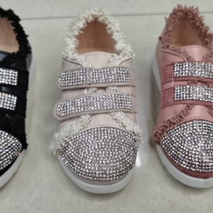 2023 Spring Children Students Perform Korean Version Of Girls' Bow 132 Children's Shoes Leather Inner Casual Etiquette Shoes
