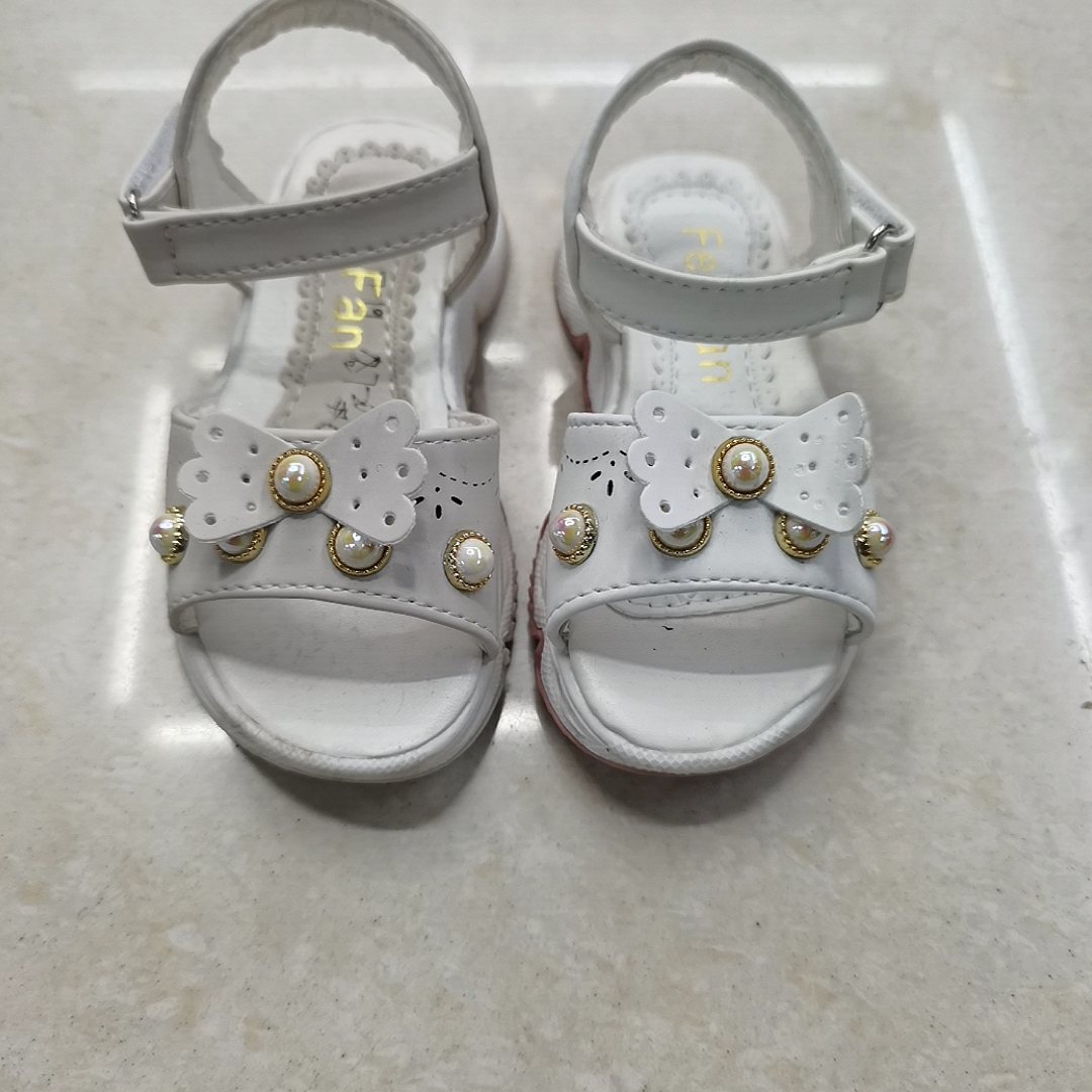 2023 Spring Children Students Perform Korean Version Of Girl's Bow 124 Children's Shoes Leather Inner Casual Etiquette Shoes