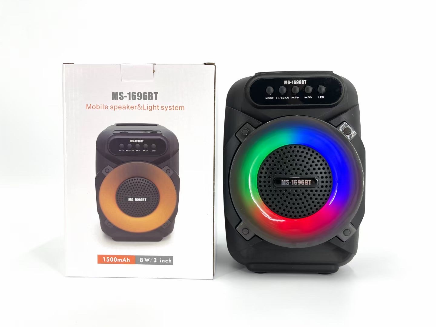 MS-лампочка, bluetooth, портативный магнитофон с картонным магнитофоном. detail image 5