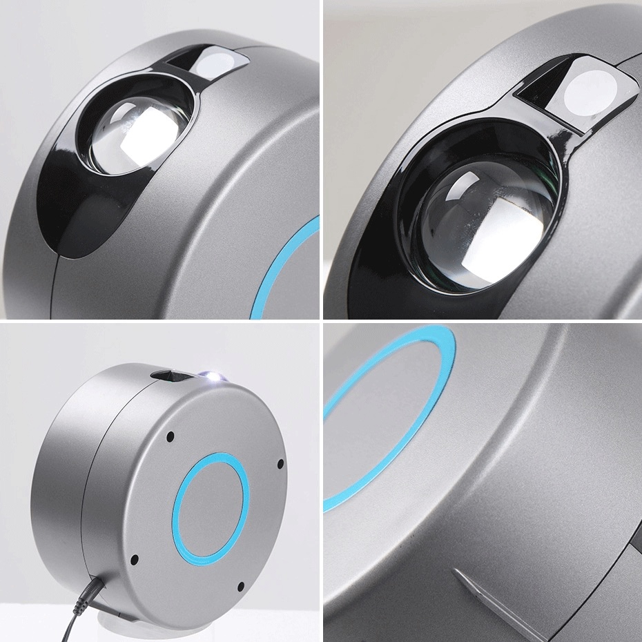 New creative gift led remote control Nebula laser projection lamp Dream starry sky rotating star projector lamp Item Picture