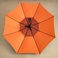 长伞风扇伞防紫外线黑胶电扇外贸伞图