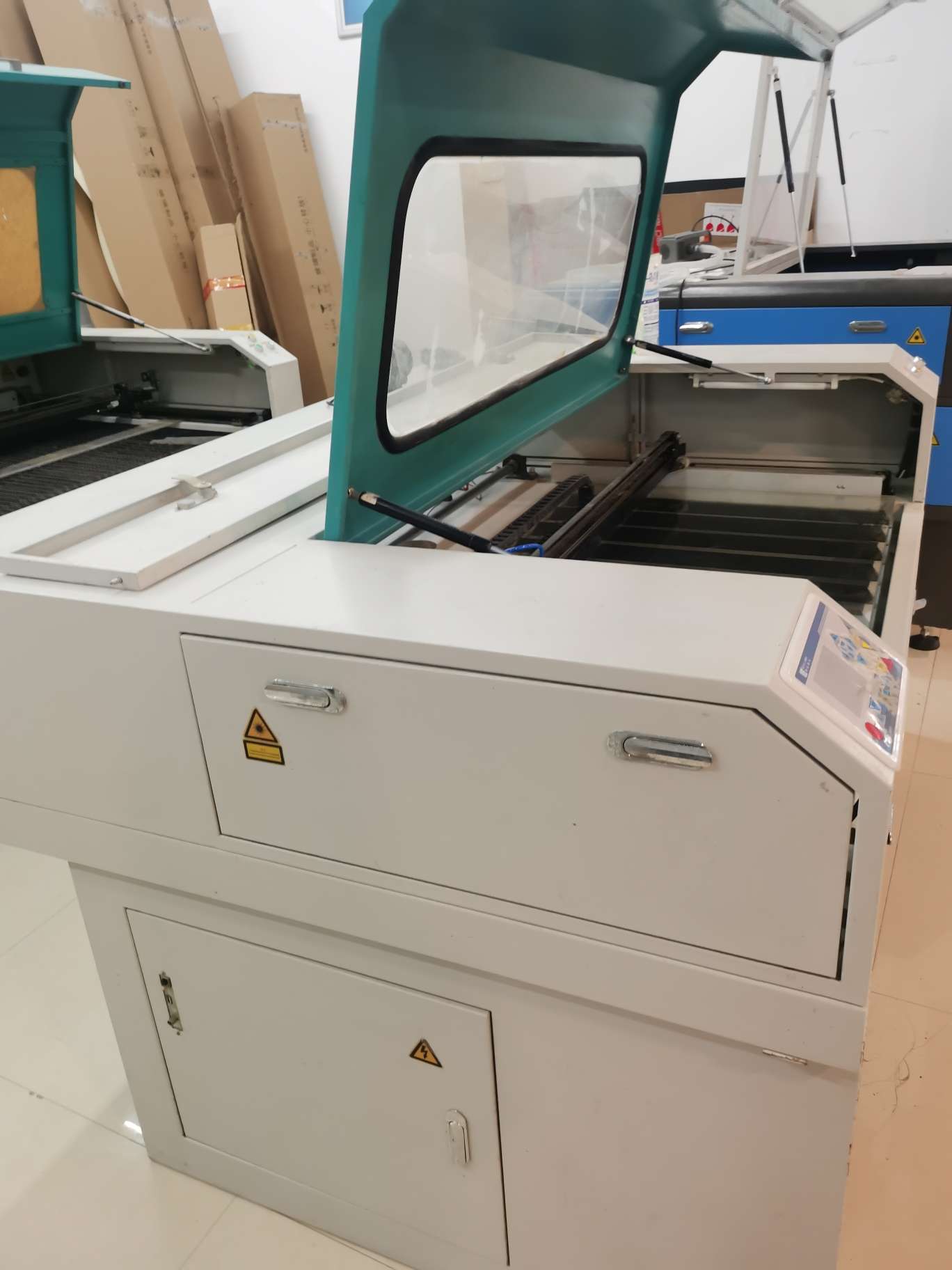 Laser cutting machine details Picture