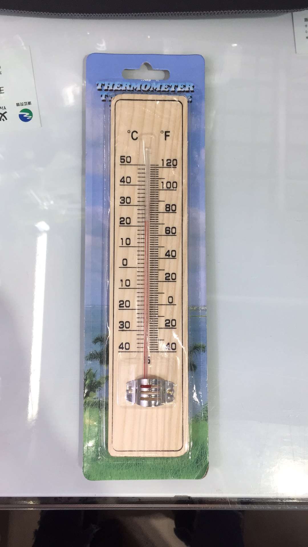 大刻度木头家用温度计详情图2