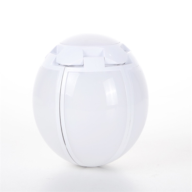 New LED five-leaf lotus lamp, folding lamp, LED five-leaf lamp E27, foldable fan lamp, lotus lamp wholesale detail image 3
