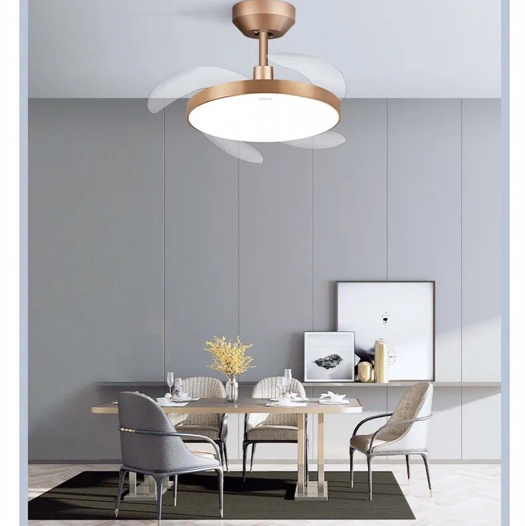 欧普电风扇风尚金36寸光源36瓦电机30瓦