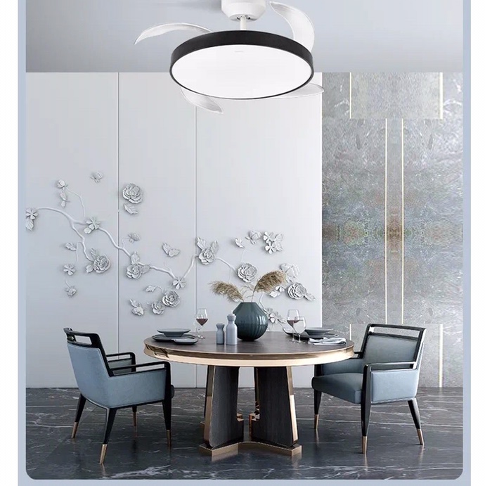 欧普风尚电风扇黑边42寸照明功率54瓦电机功率40瓦