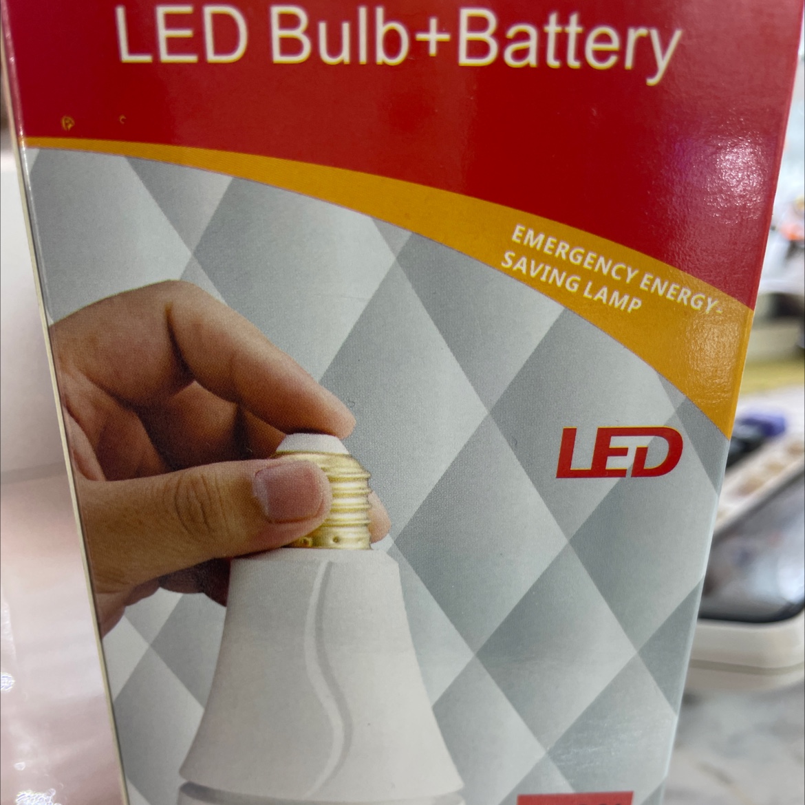 12w LED Bulb +Battery图