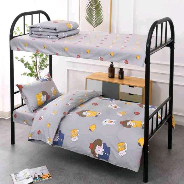 Three-piece and six-piece bunk beds in single dormitories for school students 3 detail image 2