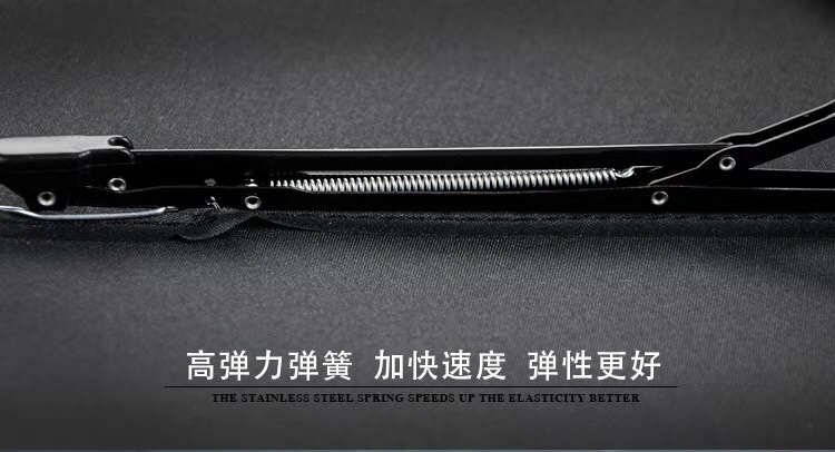 千家旺三折全自动10骨黑胶防嗮伞自开自收折叠商务广告伞雨伞定制logo 1101详情图10