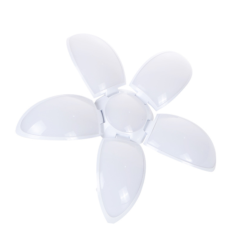 New LED five-leaf lotus lamp, folding lamp, LED five-leaf lamp E27, foldable fan lamp, lotus lamp wholesale Application Scenario