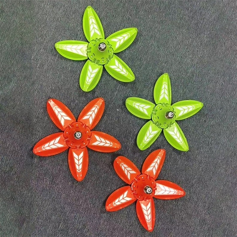 New LED five-leaf lotus lamp, folding lamp, LED five-leaf lamp E27, foldable fan lamp, lotus lamp wholesale detail image 15