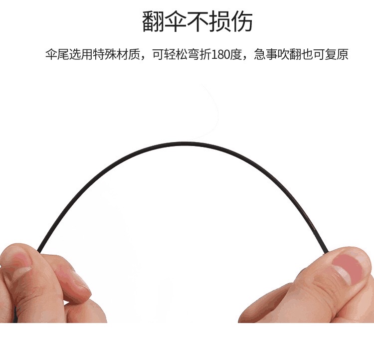 千家旺10骨格子黑杆子手动双人晴雨伞两用三折叠遮格子阳伞防紫外线男女太阳伞详情图5