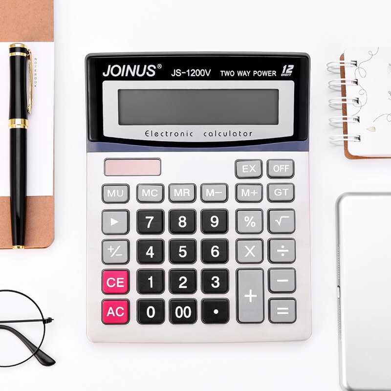 众成JS1200V计算器财务会计办公计算器太阳能