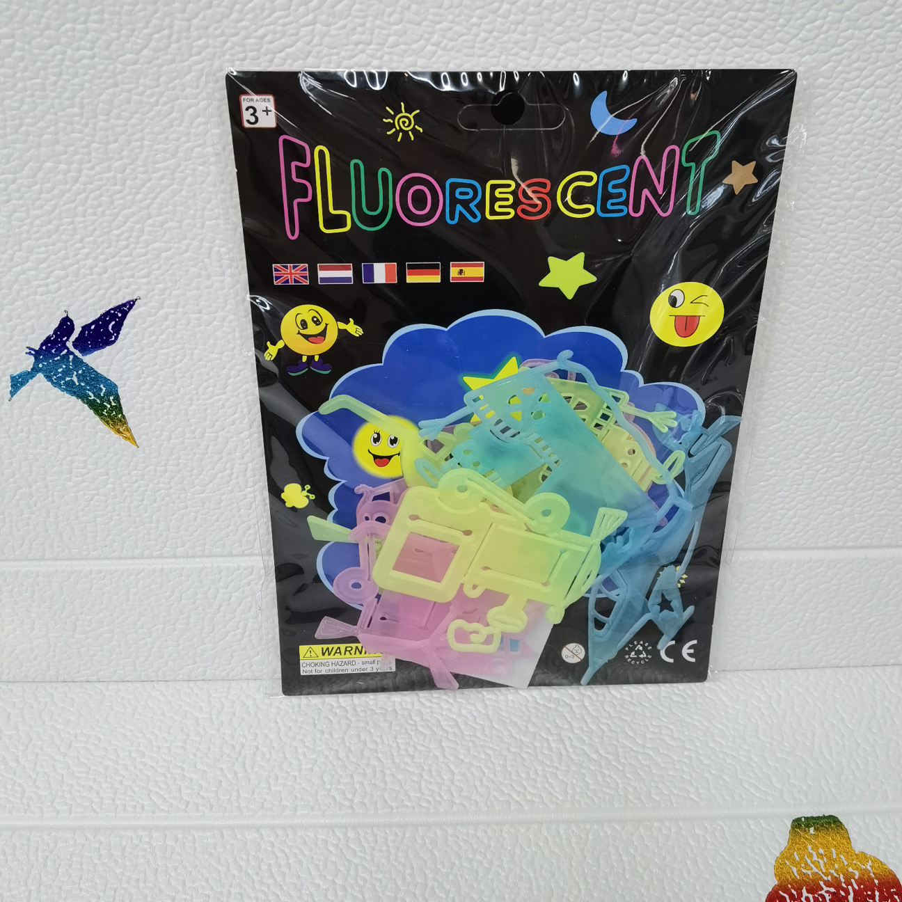 夜光贴片交通工具