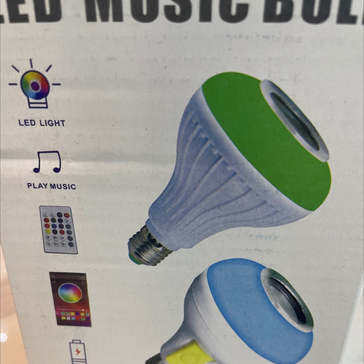 LED music bulb