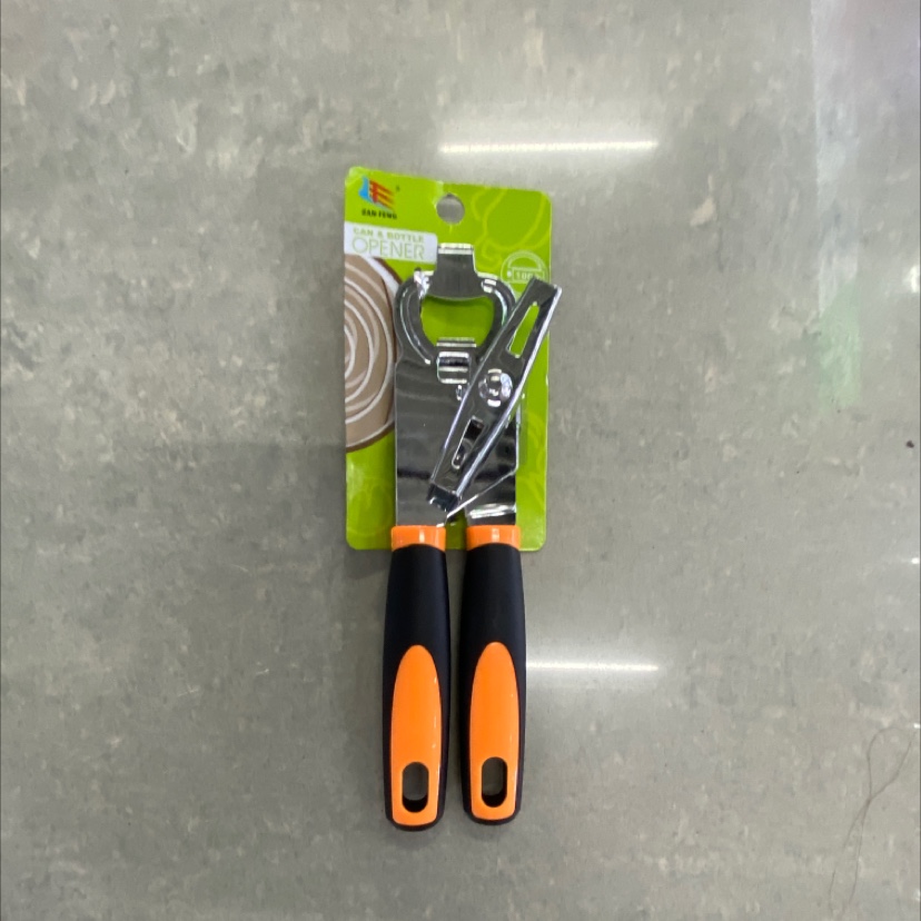 Colored handle bottle opener