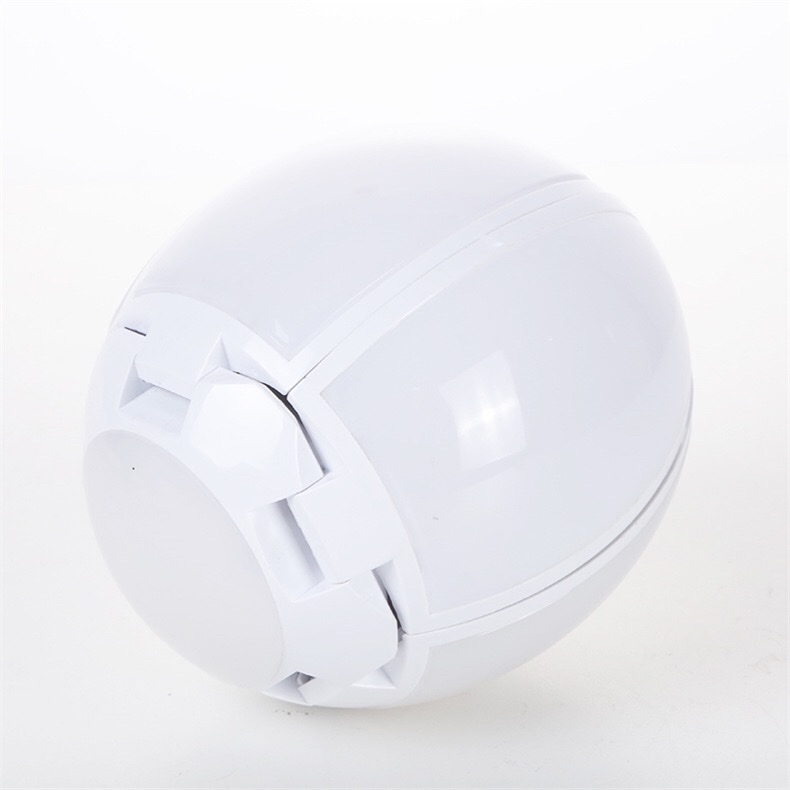 New LED five-leaf lotus lamp, folding lamp, LED five-leaf lamp E27, foldable fan lamp, lotus lamp wholesale detail image 4