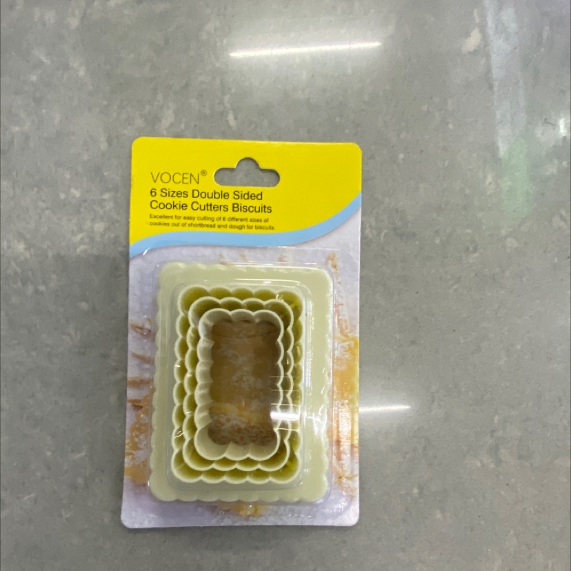 3pc square cookie mold details Picture