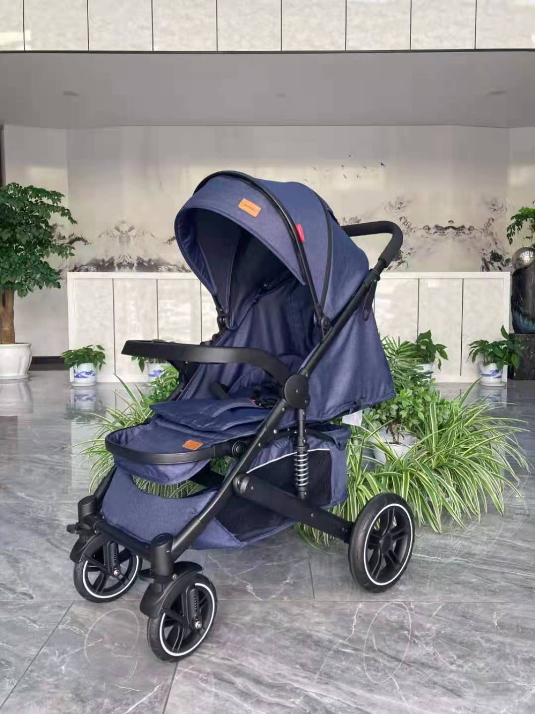 Shangli cynebaby 512 high-view baby stroller, slow sports car, lightweight type, children's stroller details Picture
