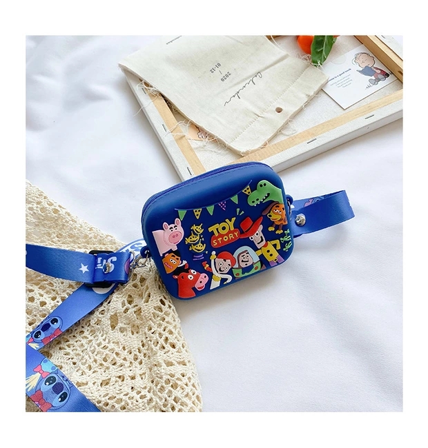 儿童包2020新款卡通亲子小方包美爆女孩硅胶零钱包配饰斜挎包详情图16