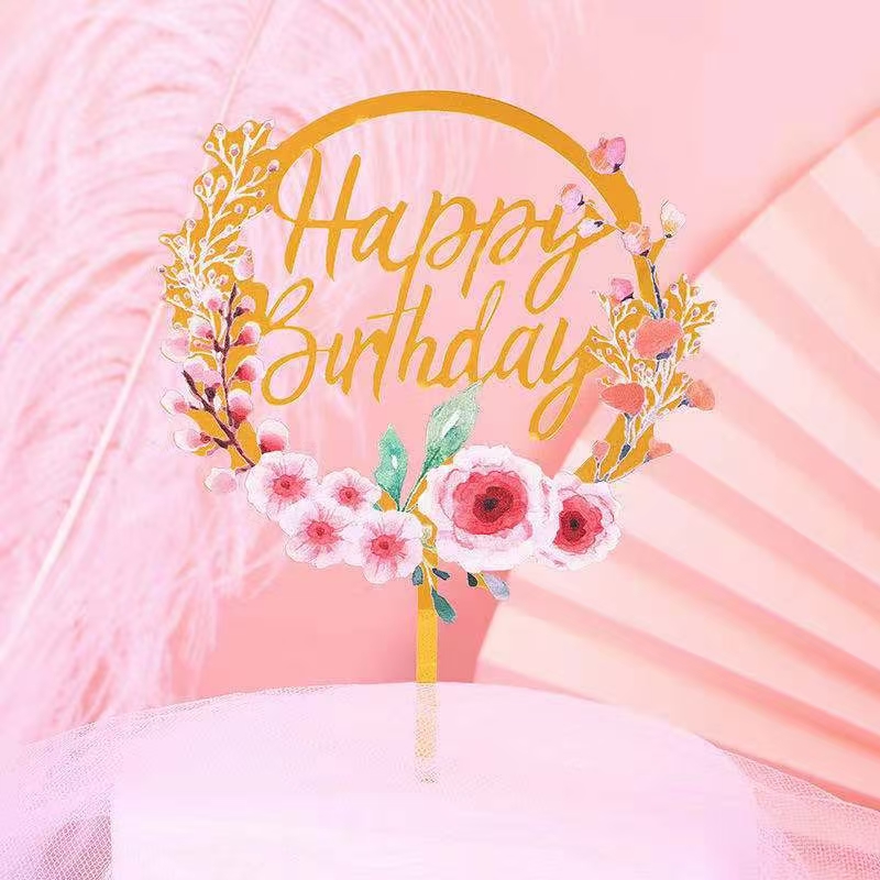 蛋糕插排012白底实物图