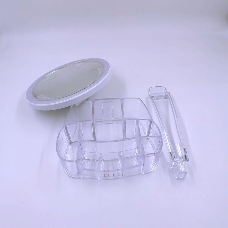 化妆镜子台式带LED灯产品图
