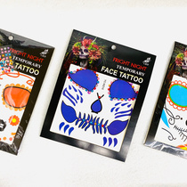 Manufacturers direct tattoo face sticker sticker horror face sticker