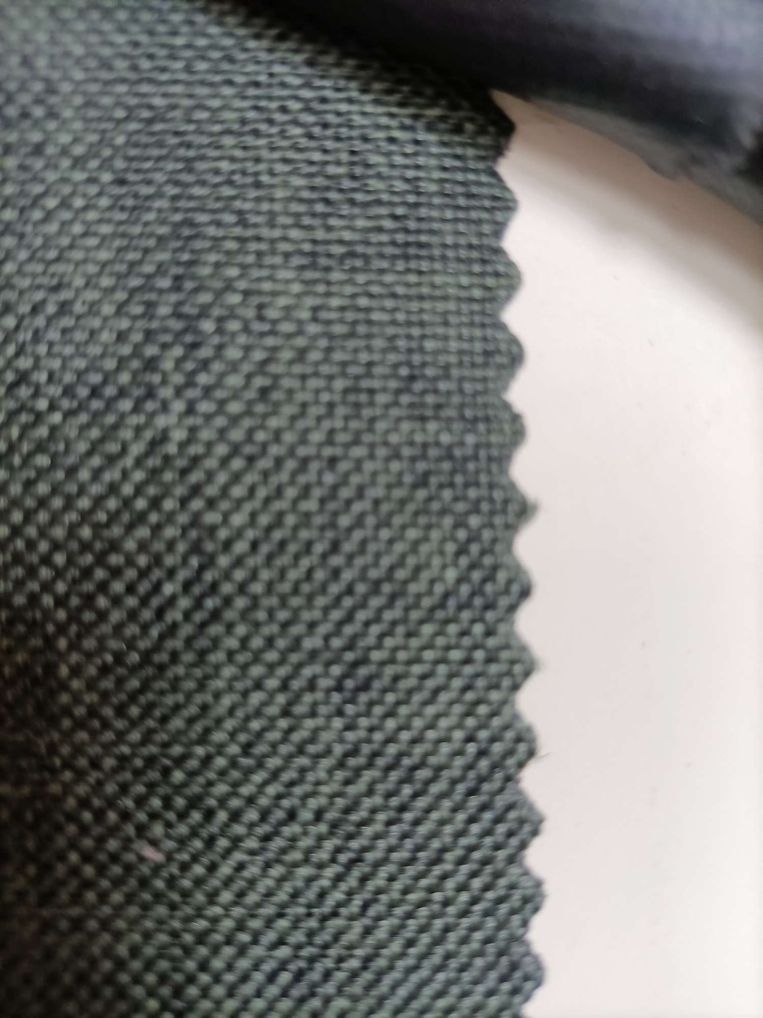 TY--031 600D Matte Cloth A version PVC Glossy Texture 6# green details Picture