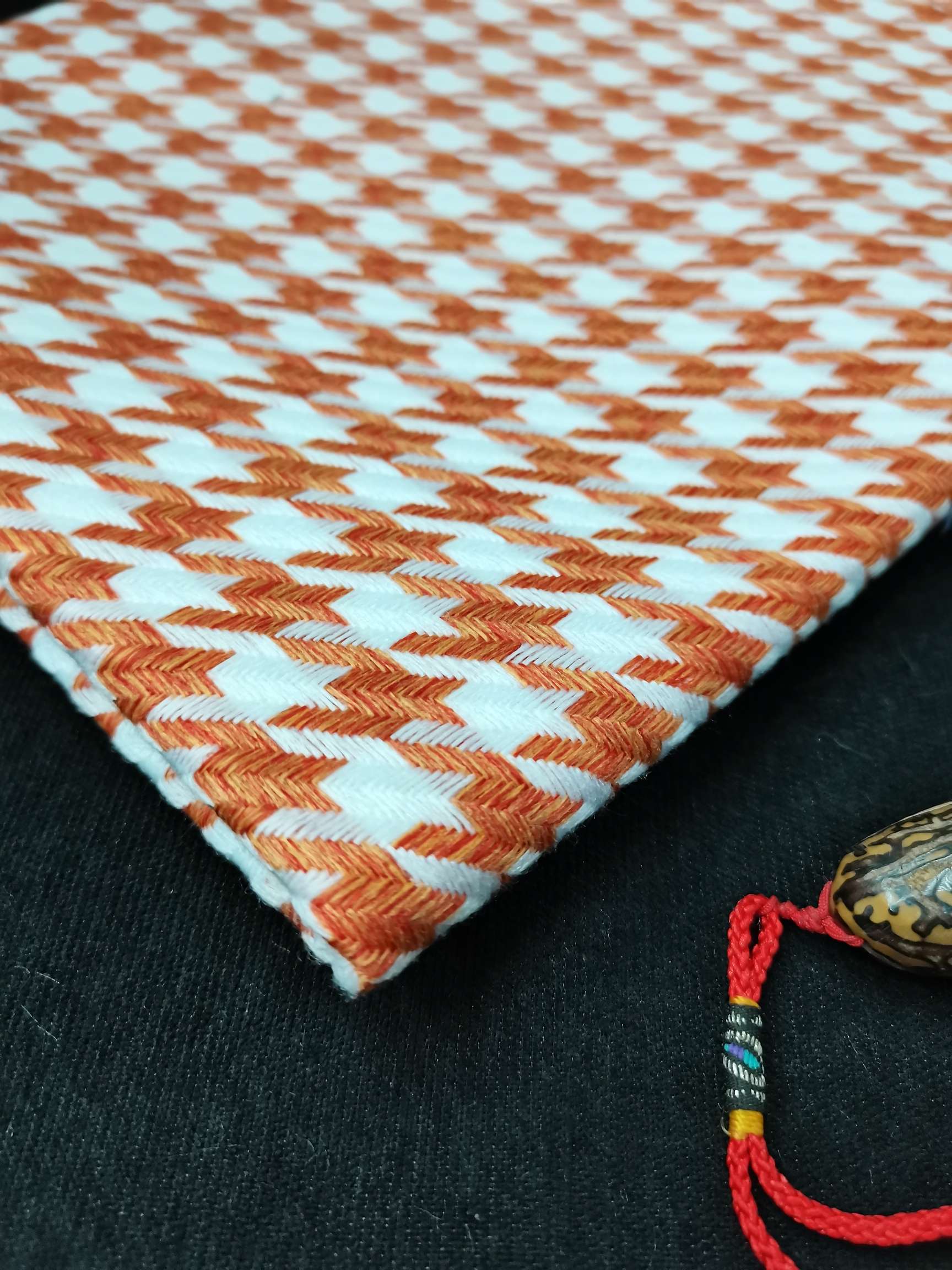 千鸟格  经典格子布 麻布 复合面料双色大千鸟格当季新款爆款厂家直销批发零售有现货详情7